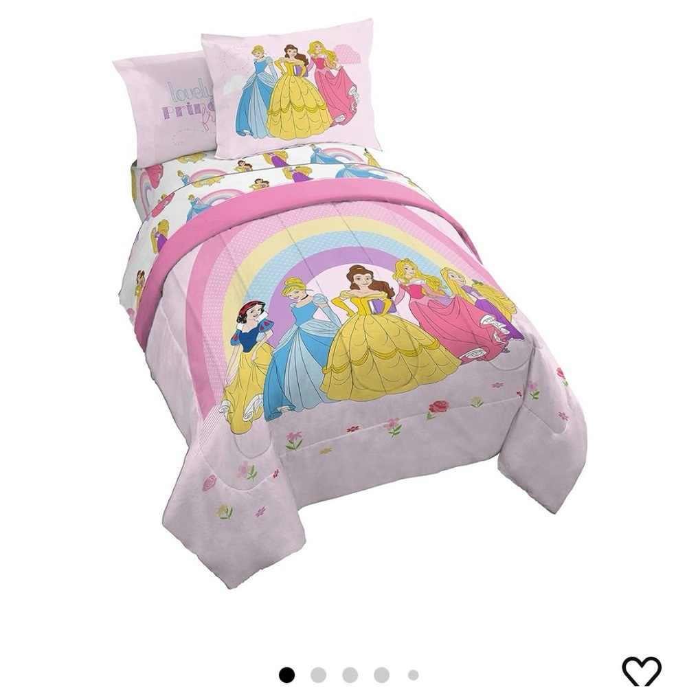 Disney Princess Bedding Set - Pink